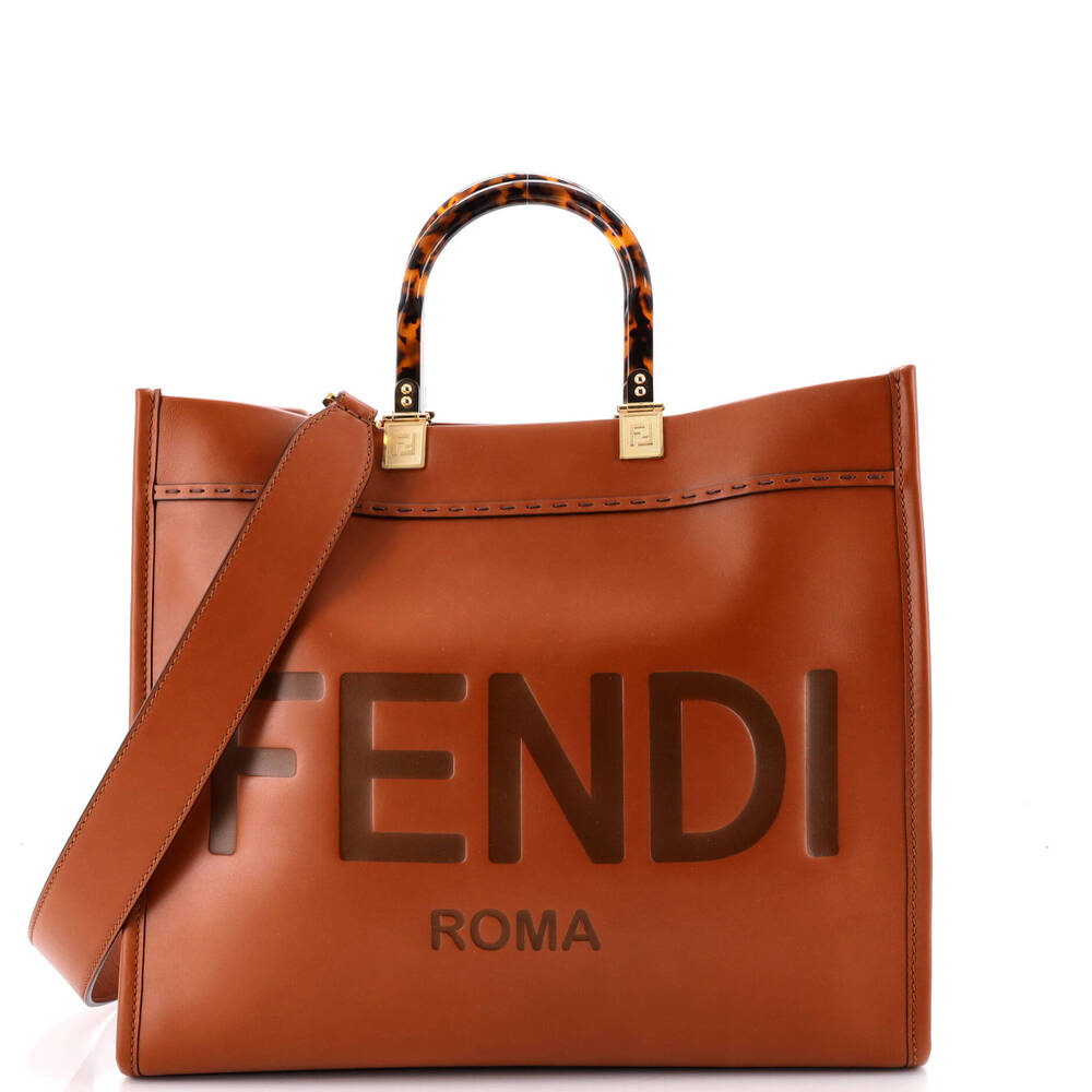 Fendi Sunshine Shopper Tote Leather #313484F20B